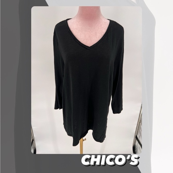 Chico's Tops - Chico's Ultimate Tee V-Neck Shirt